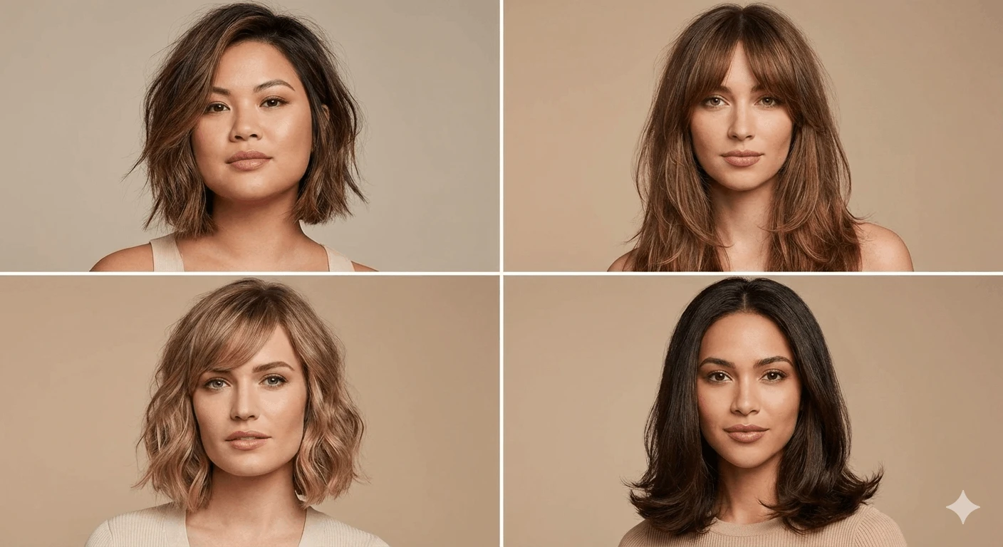 Το Ιδανικό Κούρεμα για το Σχήμα του Προσώπου σας